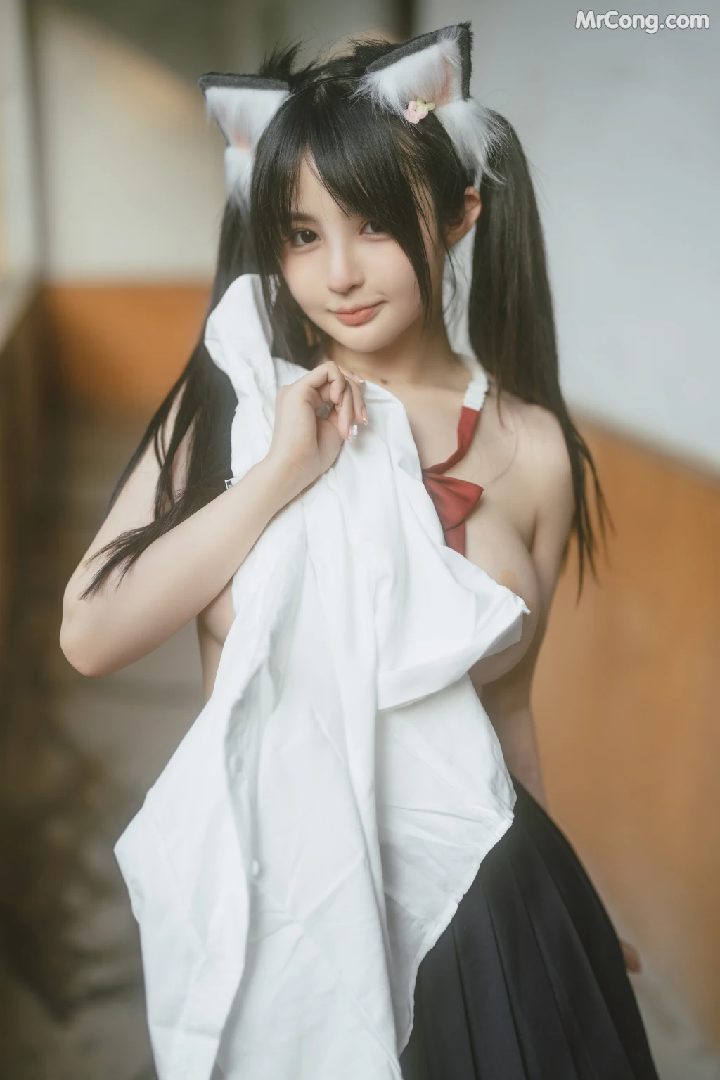 Coser@桜井宁宁 Vol.053_ 废墟jk [74P]