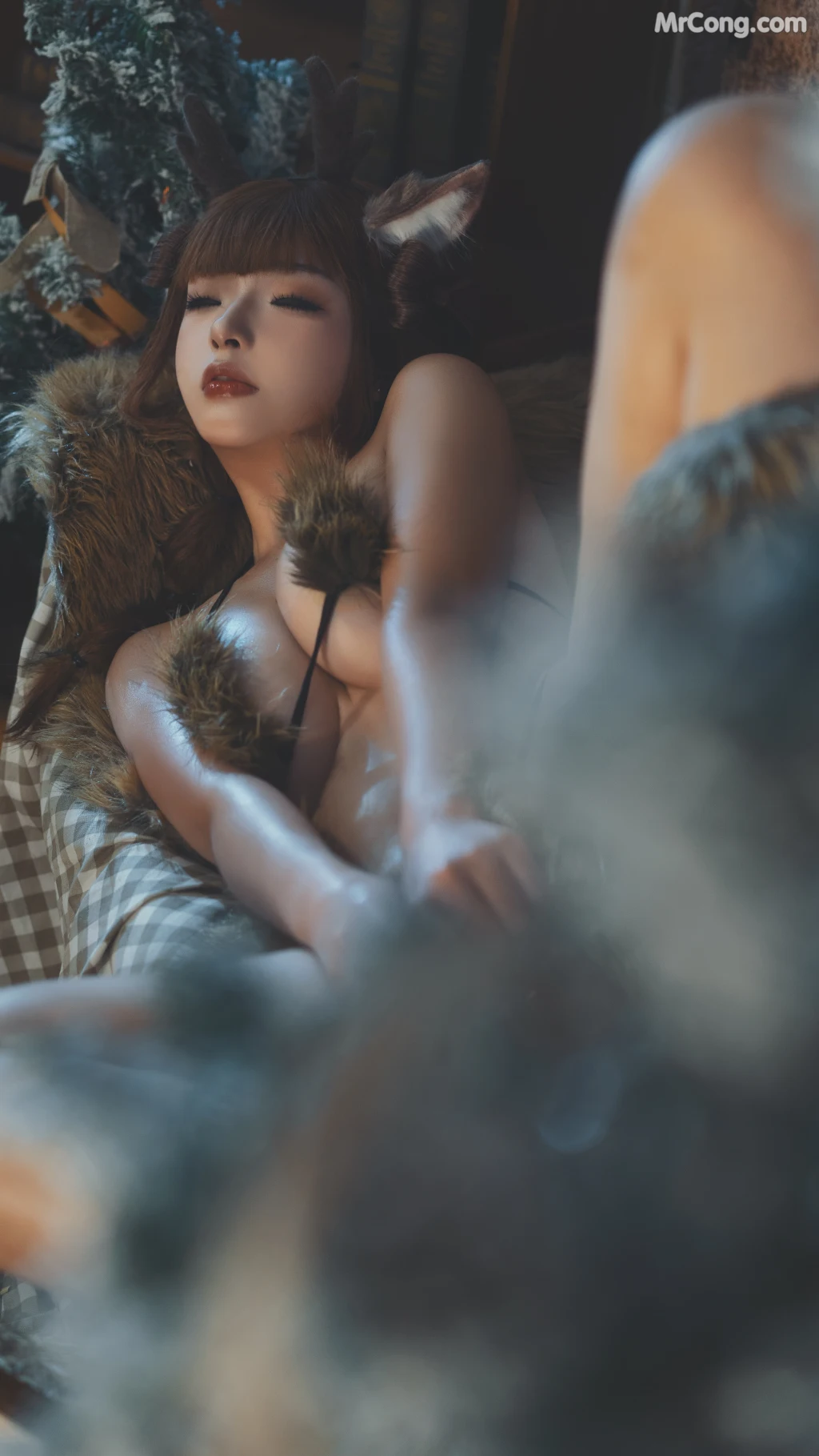 Coser@yuuhui玉汇 No.011_ 圣诞麋鹿兽耳 [110P]