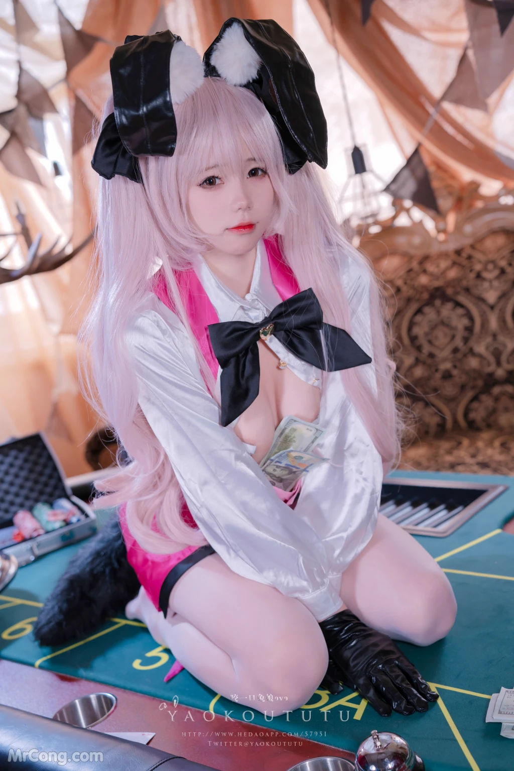 Coser@黏黏团子兔_ 六月订阅『高扬斯卡娅兔女郎』小剧场 [54P]