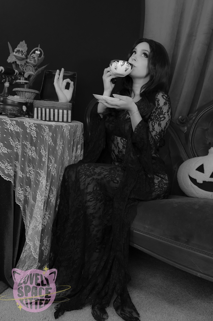 LovelySpaceKitten – Morticia Addams