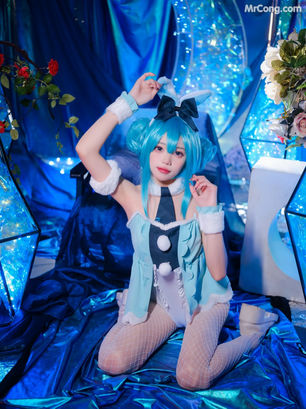 Coser@黏黏团子兔_ MIKU初音未来兔女郎 [13P]