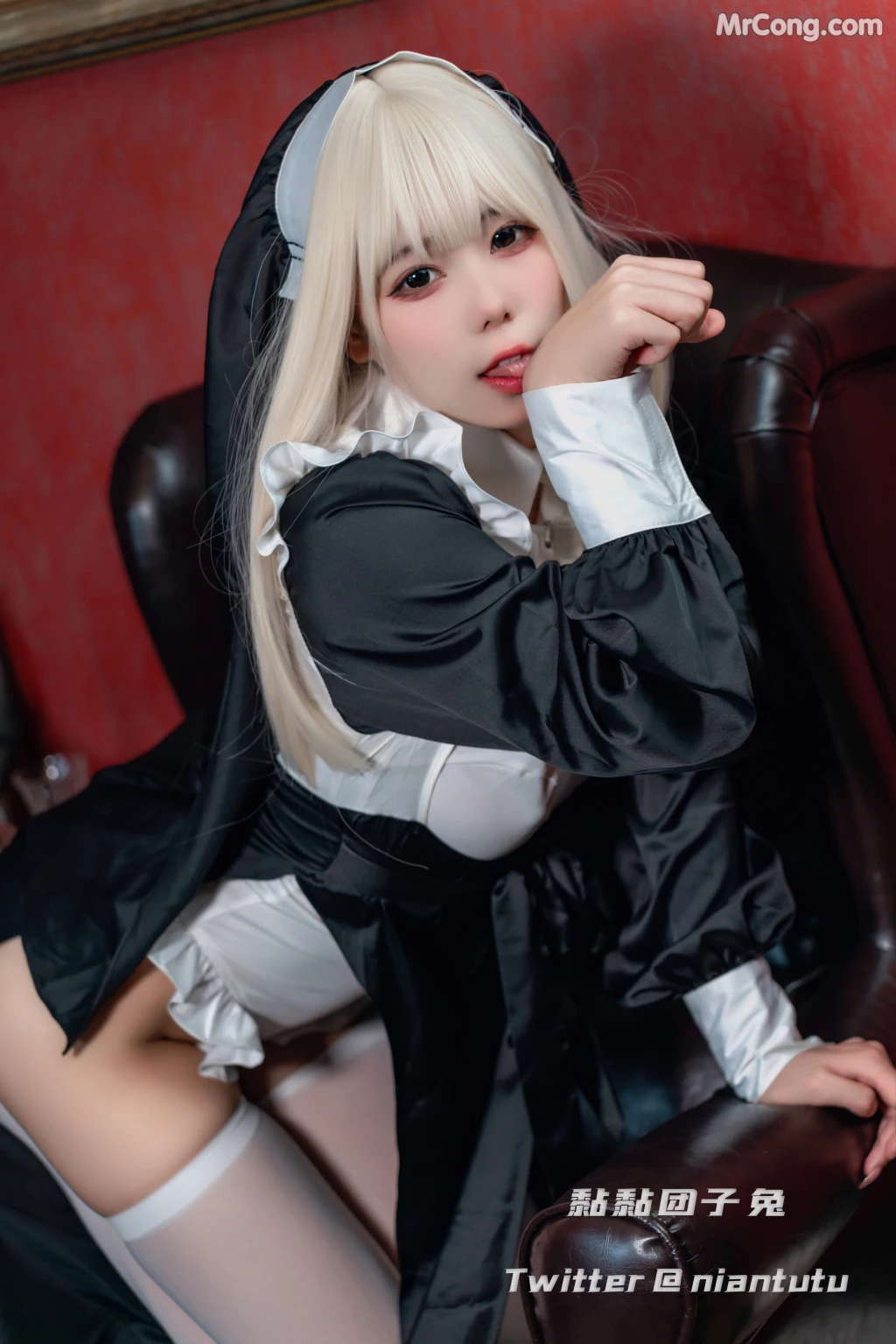 Coser@黏黏团子兔_ Nun 修女 [35P]