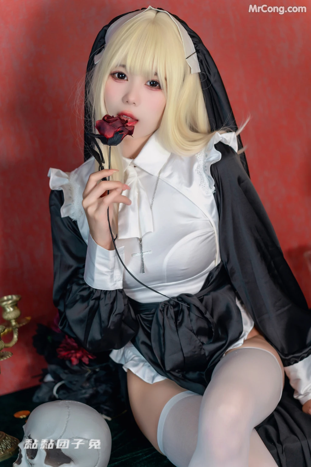 Coser@黏黏团子兔_ Nun 修女 [35P]