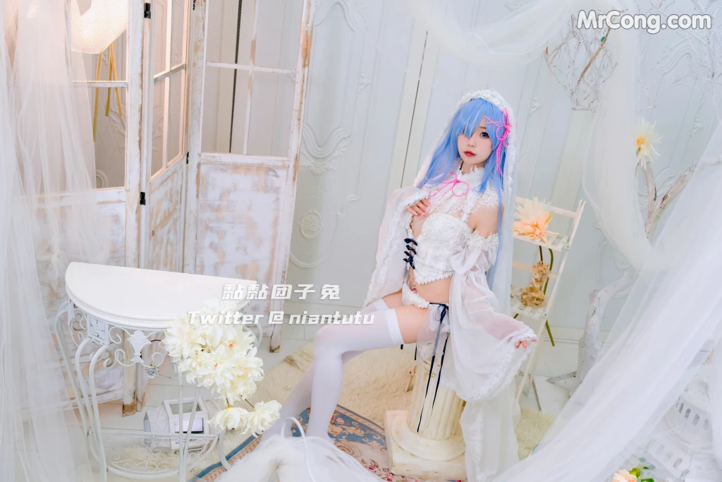 Coser@黏黏团子兔_ 长发蕾姆 [20P]