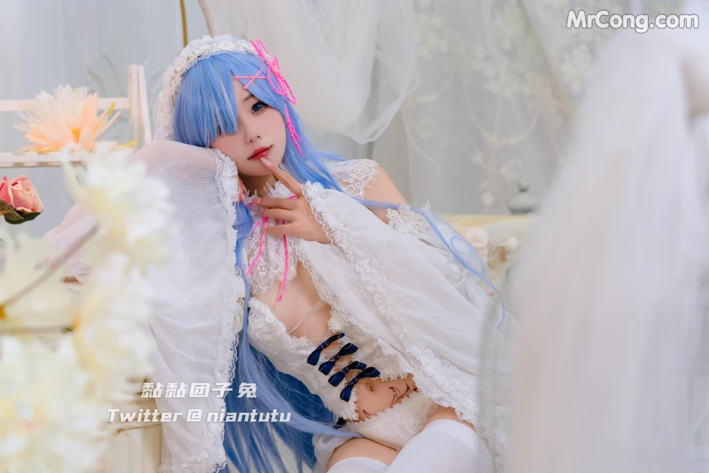 Coser@黏黏团子兔_ 长发蕾姆 [20P]