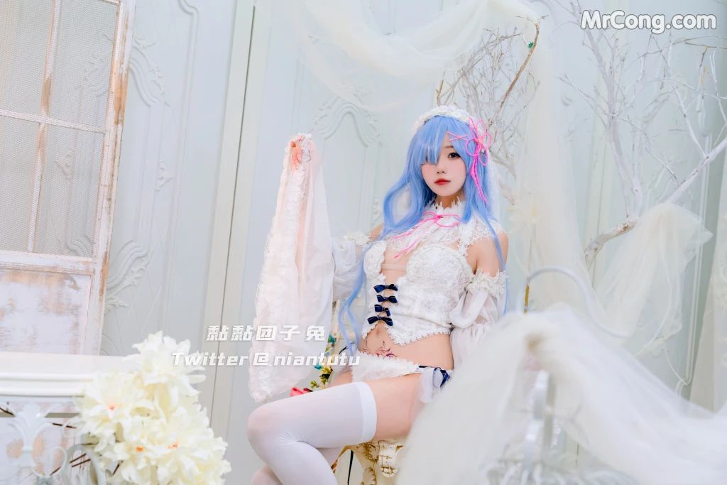 Coser@黏黏团子兔_ 长发蕾姆 [20P]