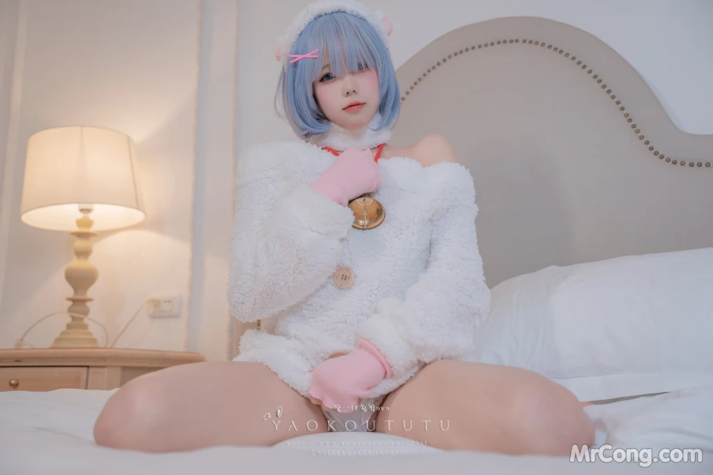 Coser@黏黏团子兔_ T3特典 蕾姆咩咩 [53P]