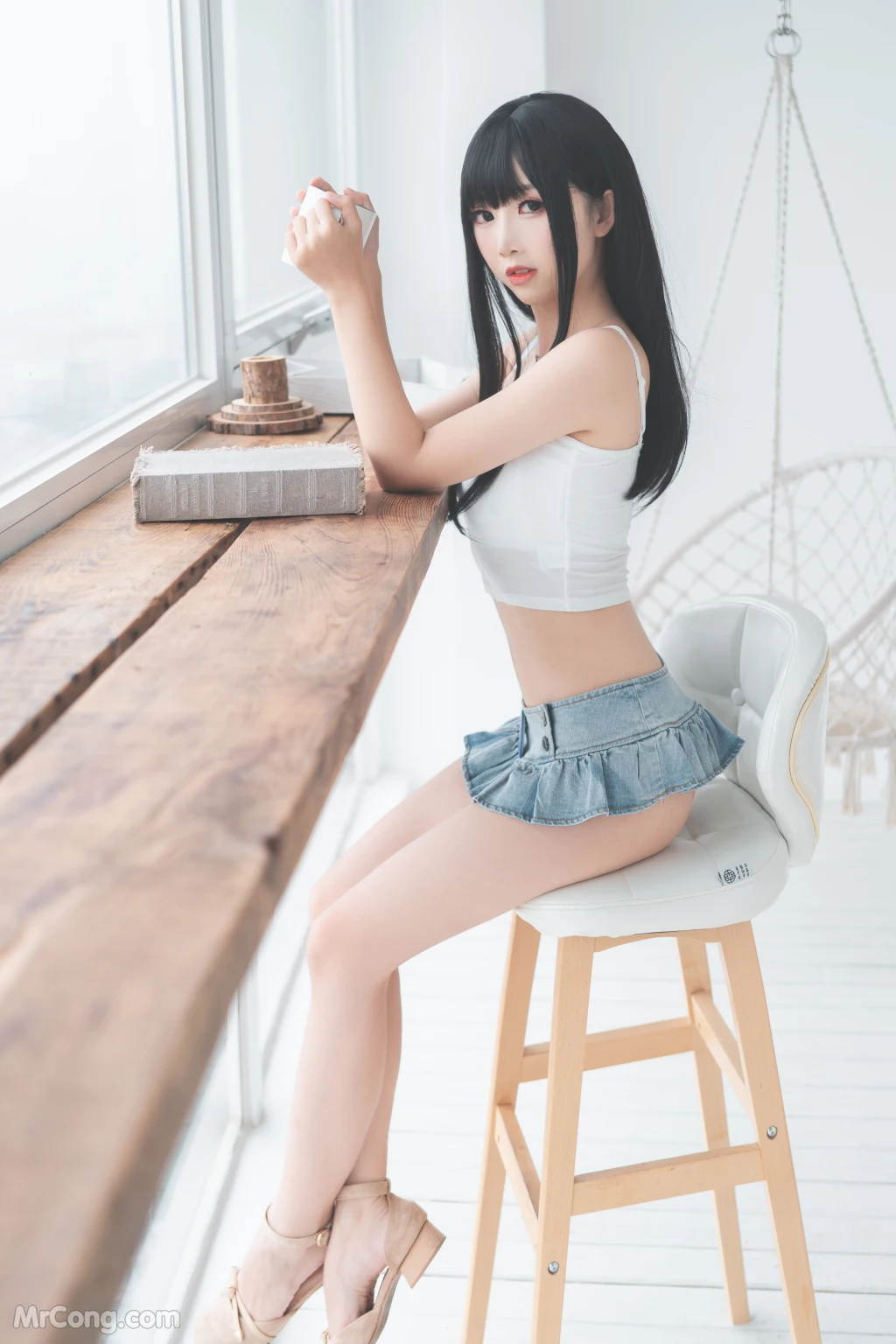 Coser@面饼仙儿 No.033_ 可爱女友 [40P]