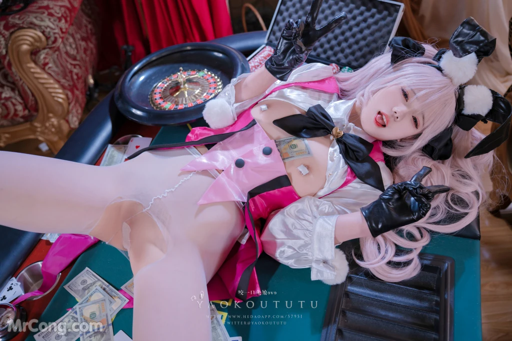 Coser@黏黏团子兔_ 六月订阅『高扬斯卡娅兔女郎』小剧场 [54P]