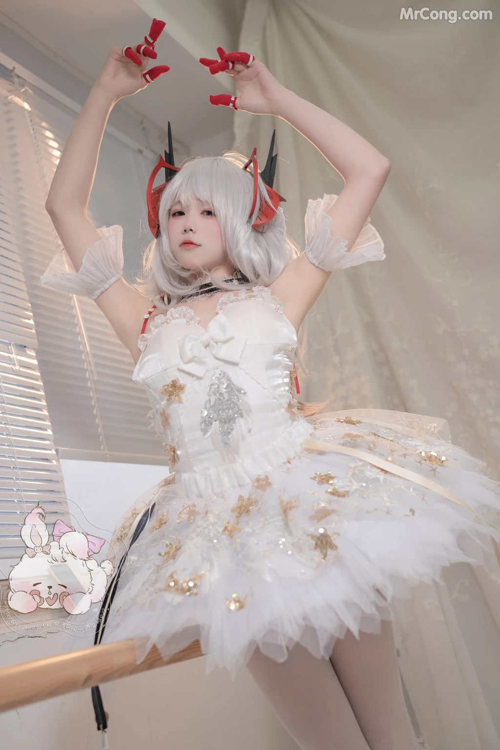 Coser@黏黏团子兔_ W天鹅之舞 [55P]