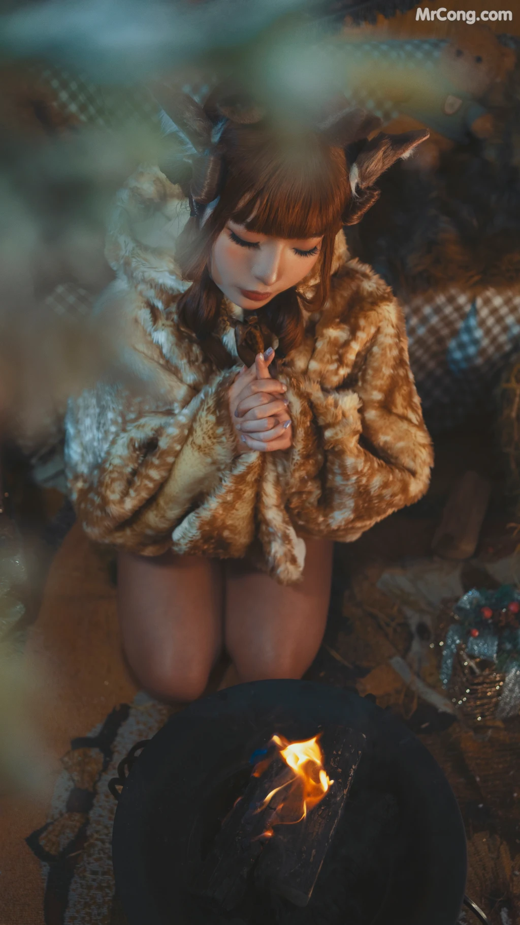 Coser@yuuhui玉汇 No.011_ 圣诞麋鹿兽耳 [110P]