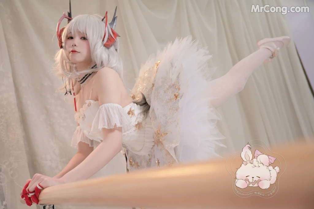 Coser@黏黏团子兔_ W天鹅之舞 [55P]