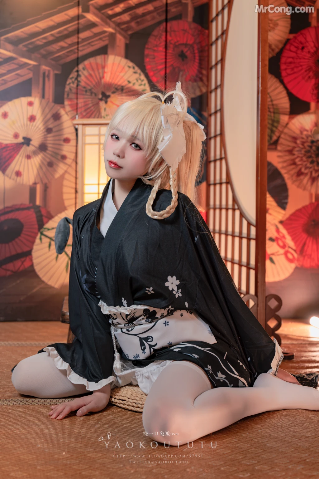 Coser@黏黏团子兔_ 六月T3专属特典『穹妹浴衣』 [42P]