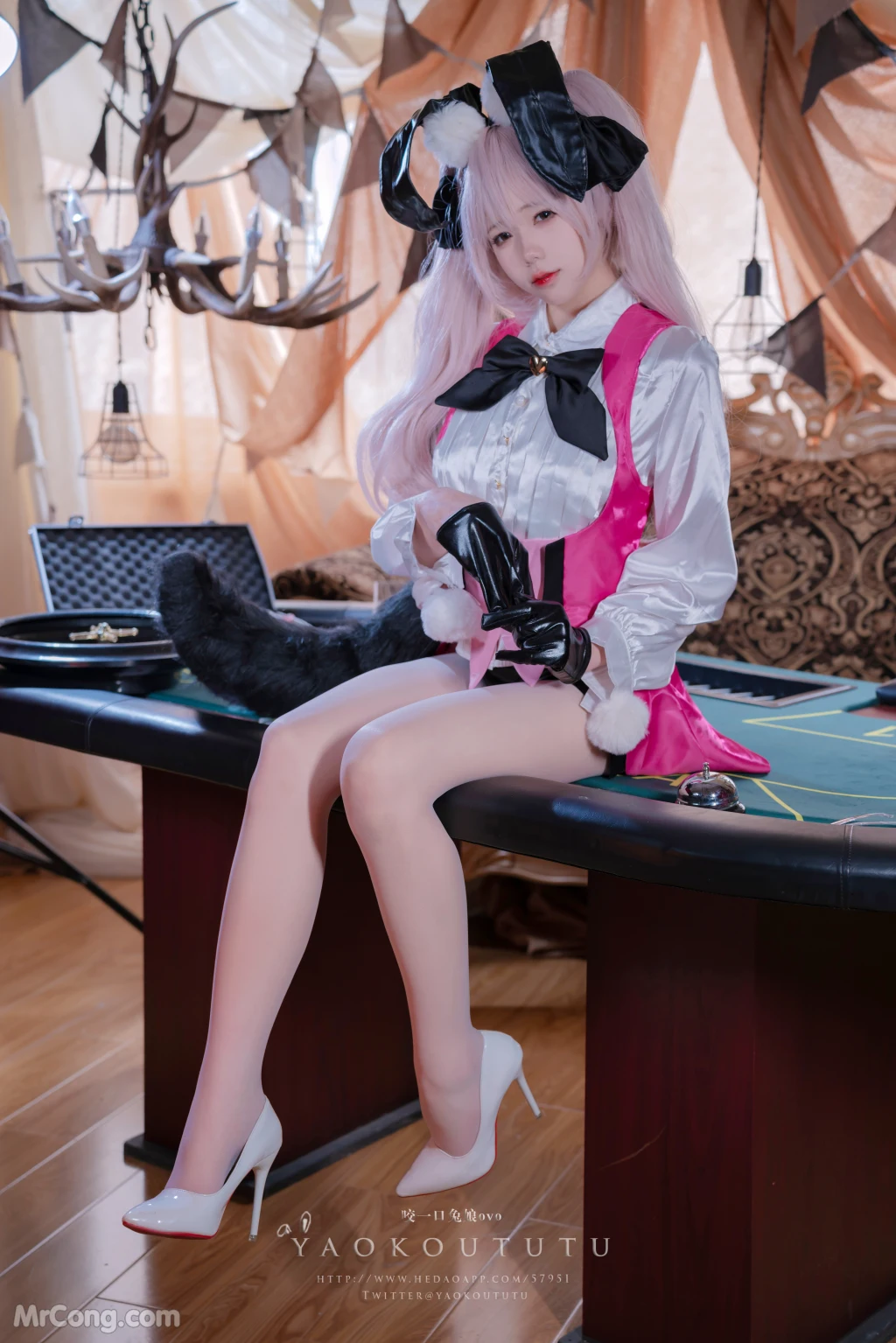 Coser@黏黏团子兔_ 六月订阅『高扬斯卡娅兔女郎』小剧场 [54P]