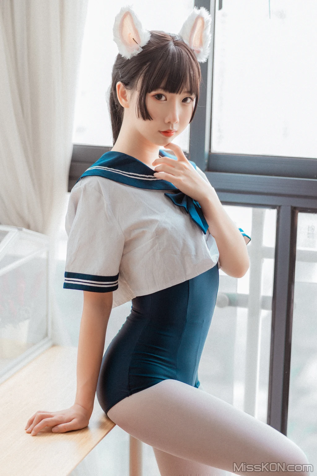 Coser@面饼仙儿 No.099_ 水手服 死库水 [35P]