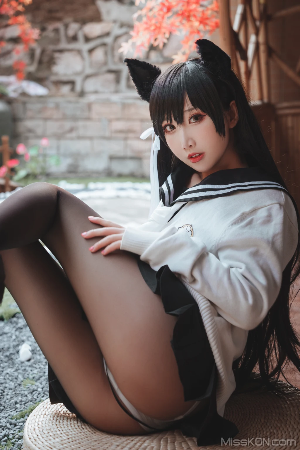 Coser@面饼仙儿 No.104_ 爱宕JK2 [47P]