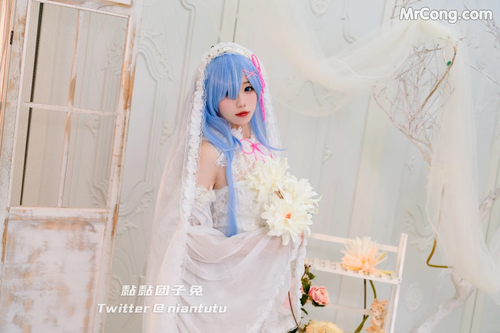 Coser@黏黏团子兔_ 长发蕾姆 [20P]