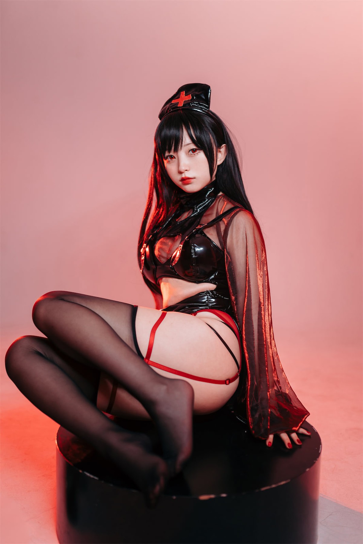 Cosplay 花铃 猩红护士 Set.02 [39P]