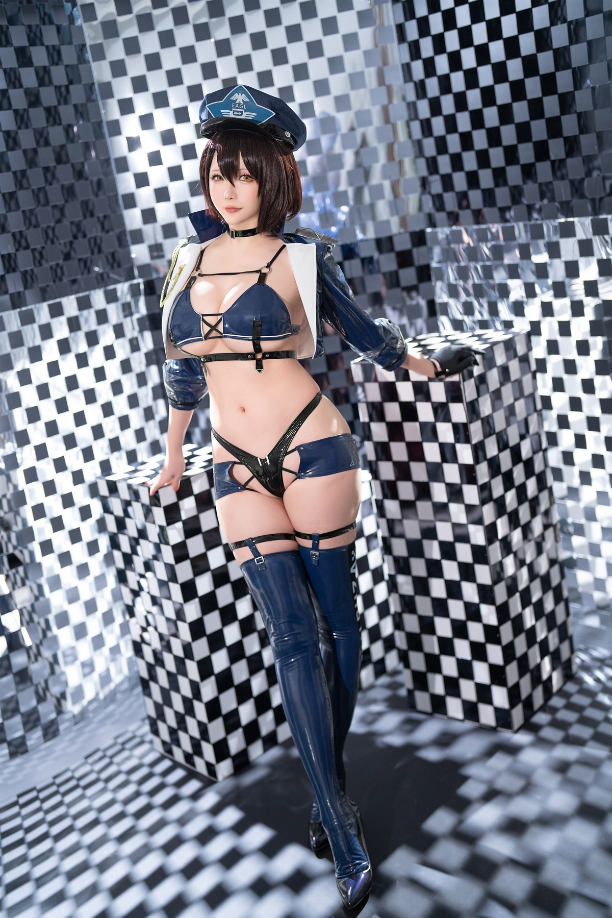 Cosplay 星之迟迟Hoshilily 巴尔的摩 碧蓝航线 [51P]