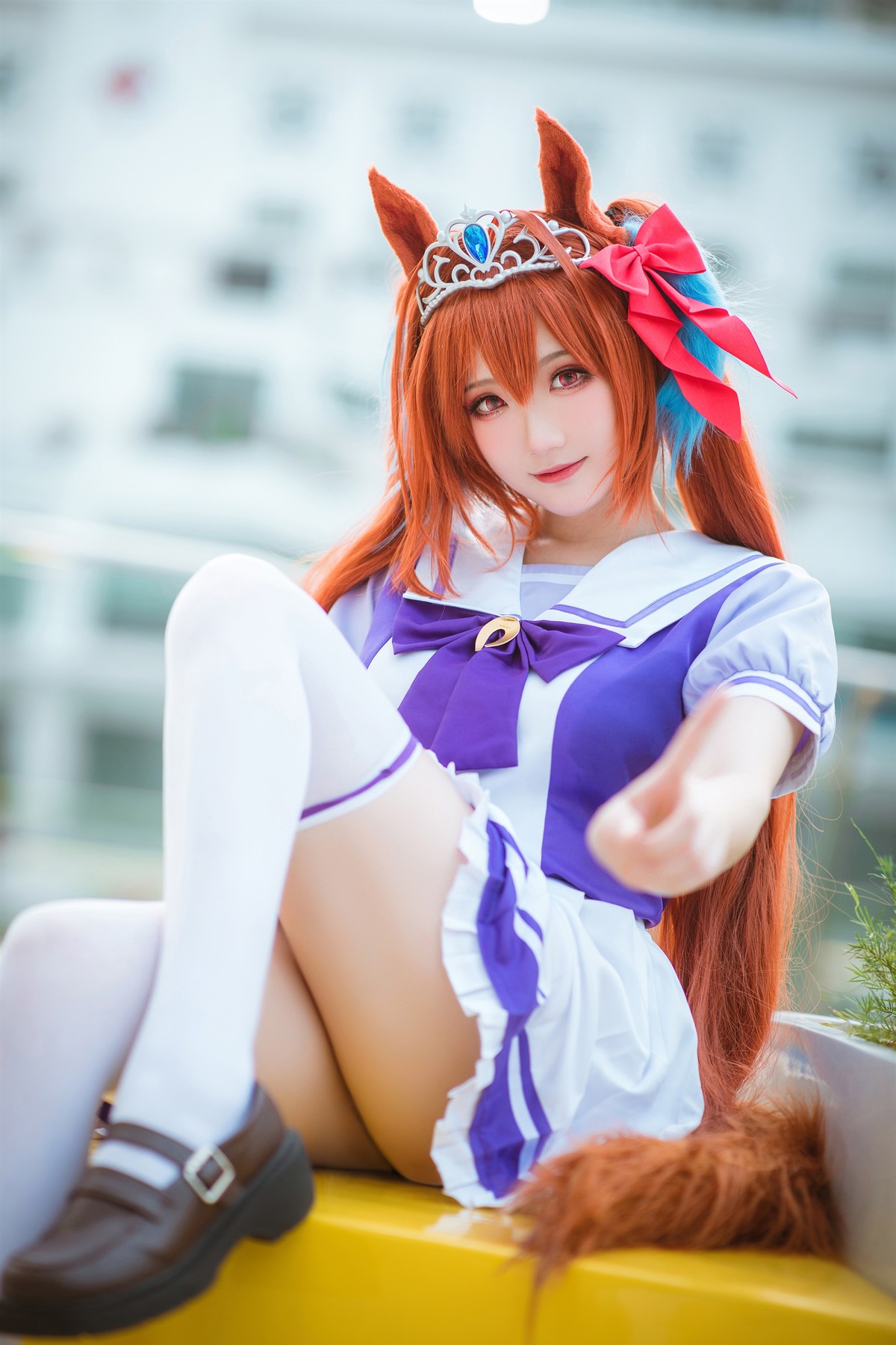 Cosplay 瓜希酱福利 赛马娘 大和赤骥 [30P]