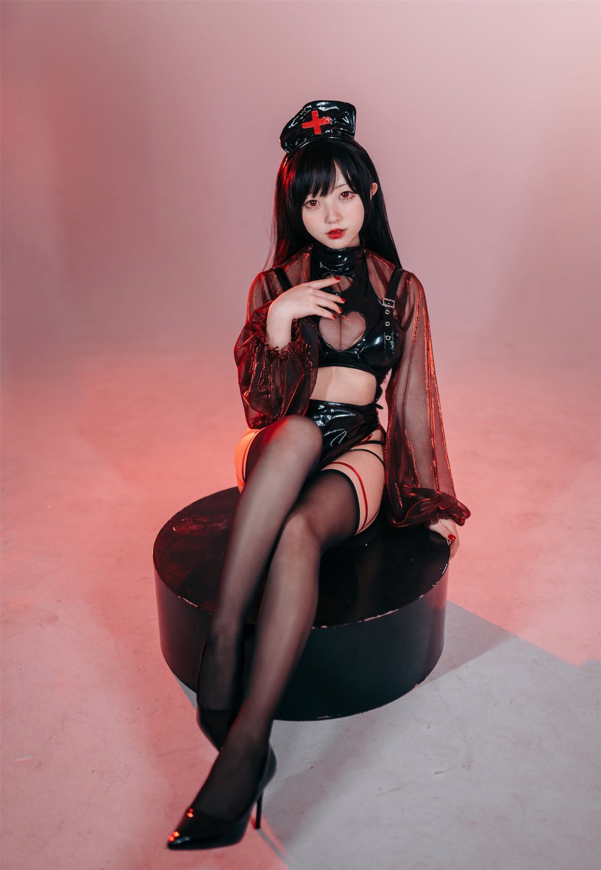 Cosplay 花铃 猩红护士 Set.02 [39P]