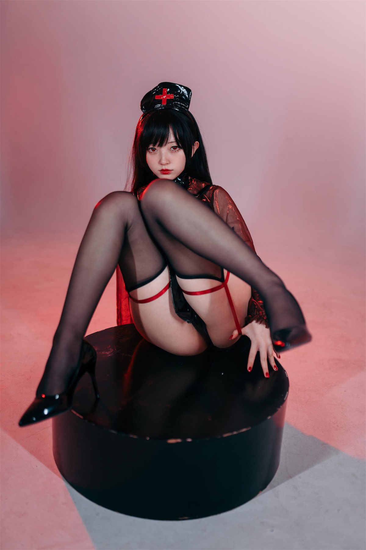 Cosplay 花铃 猩红护士 Set.02 [39P]