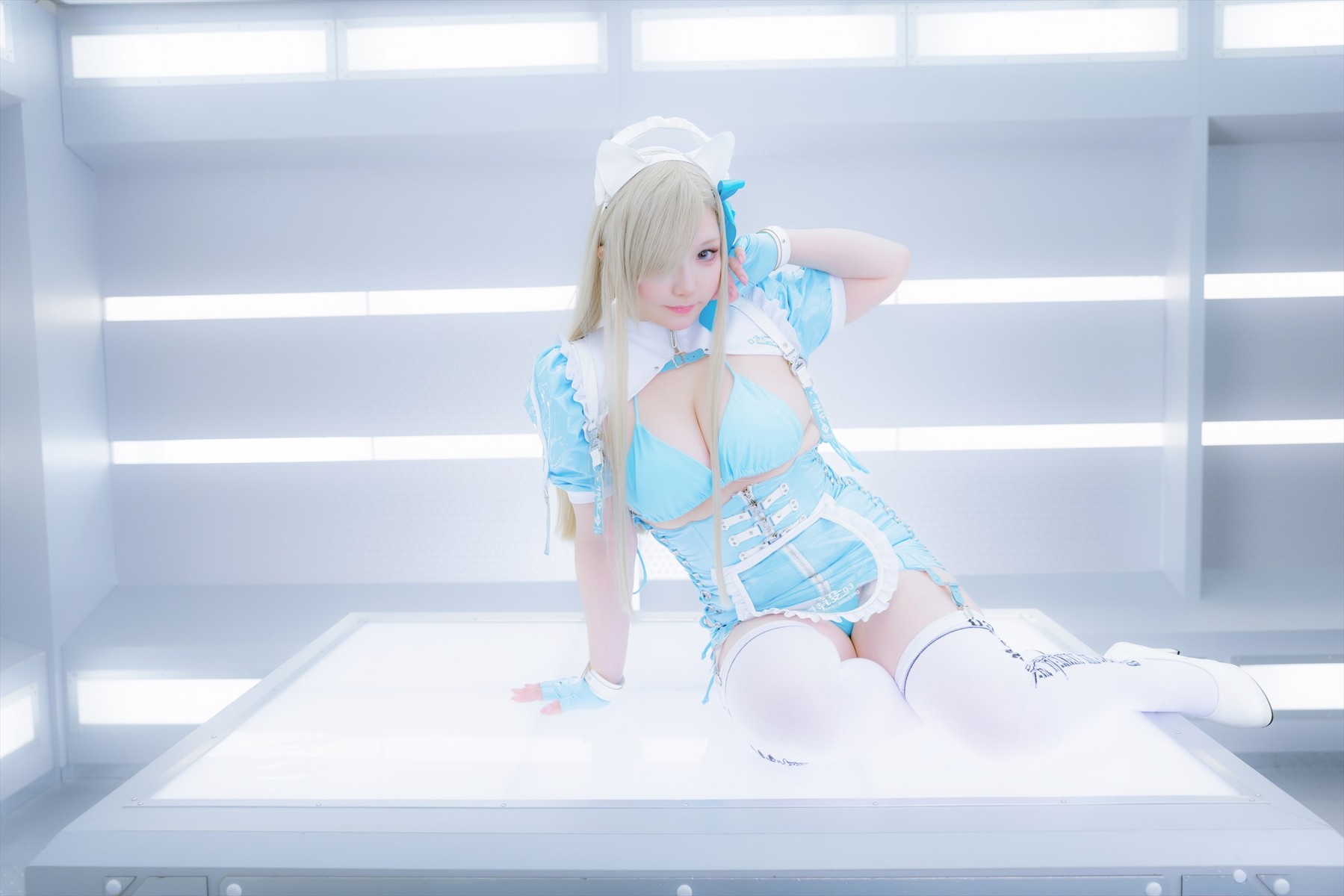 Cosplay SAKUサク Cyber Maid Asuna Set.03 [40P]