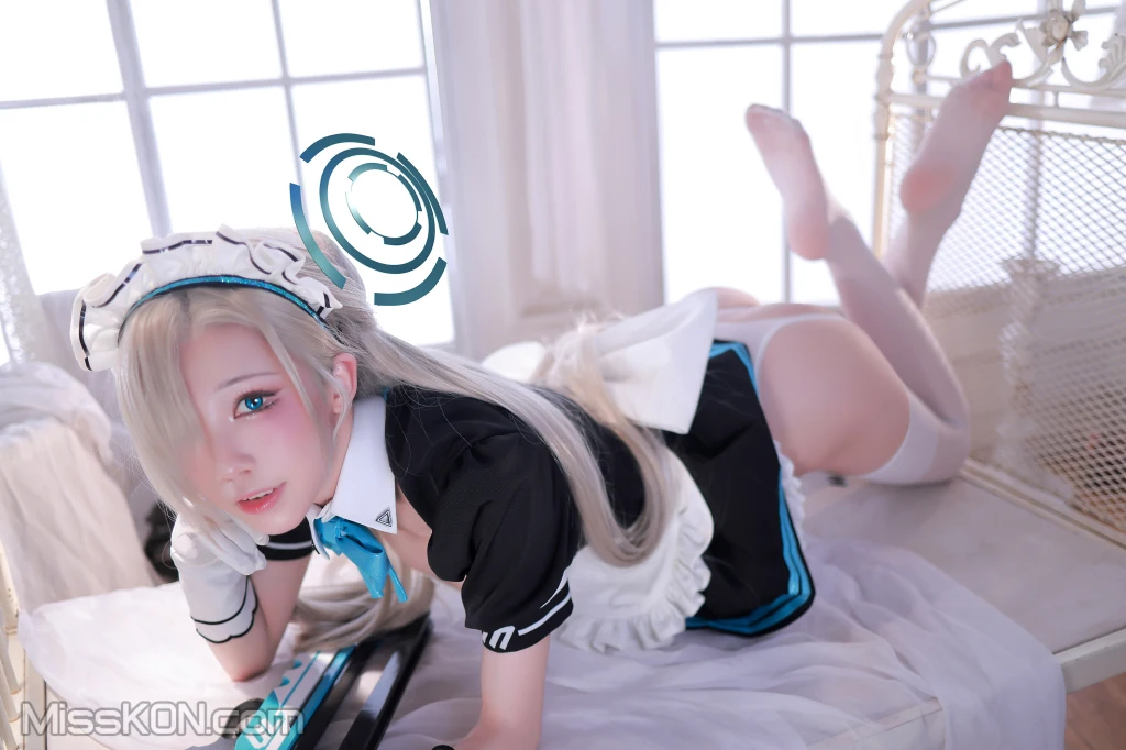 Coser@水淼Aqua_ 碧蓝档案 – 一之濑明日奈女仆B [155P]