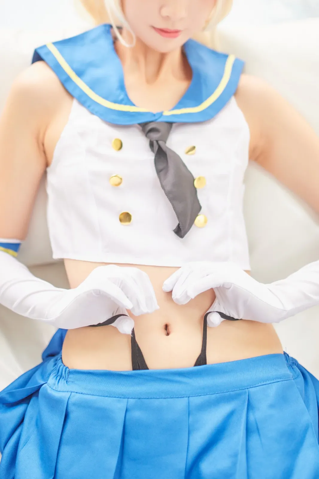 网络美女西瓜少女舰队少女兔女郎主题性感兔女郎装扮脱短裙秀曼妙身姿迷人诱惑写真 [117P]