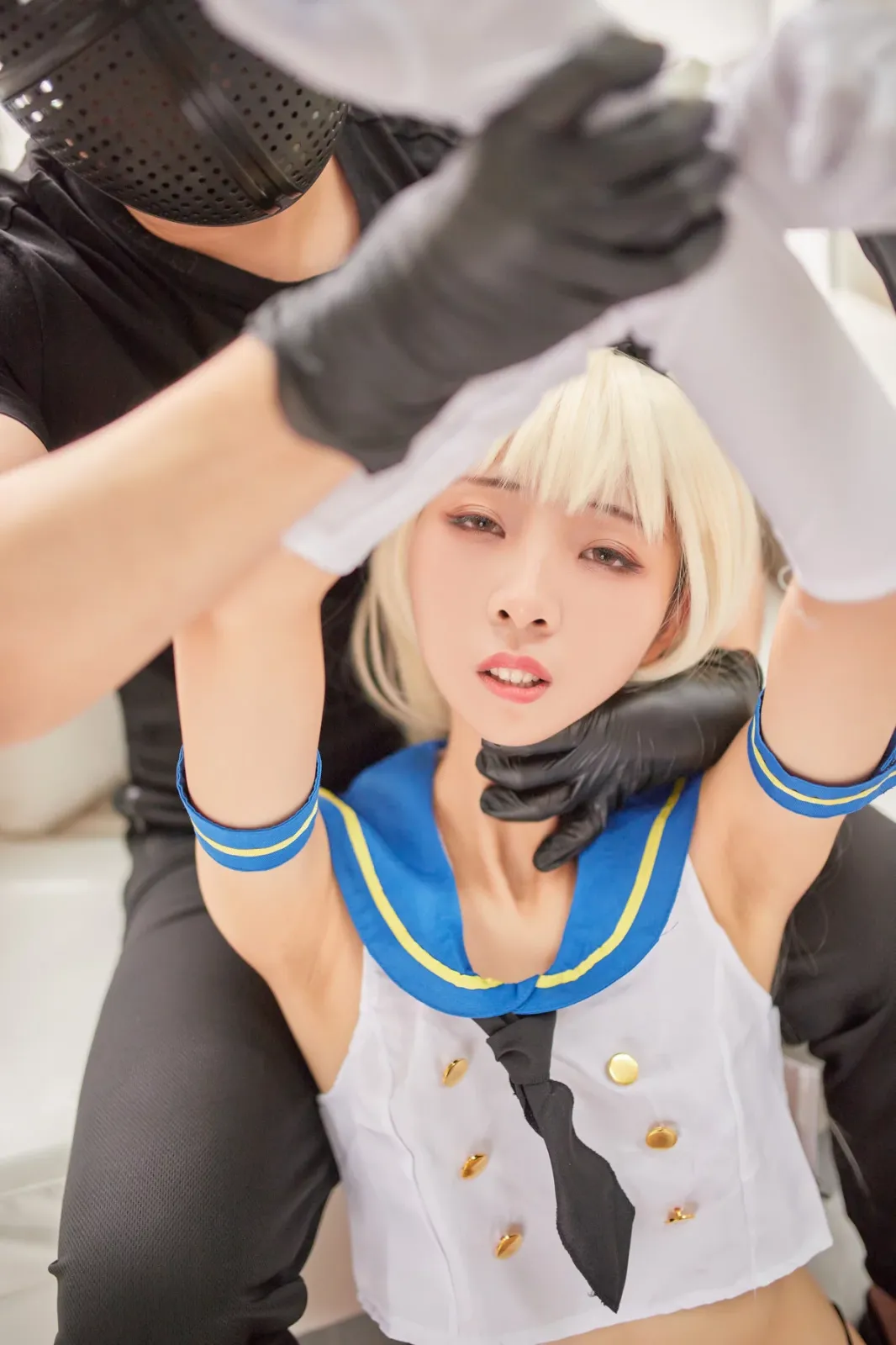 网络美女西瓜少女舰队少女兔女郎主题性感兔女郎装扮脱短裙秀曼妙身姿迷人诱惑写真 [117P]