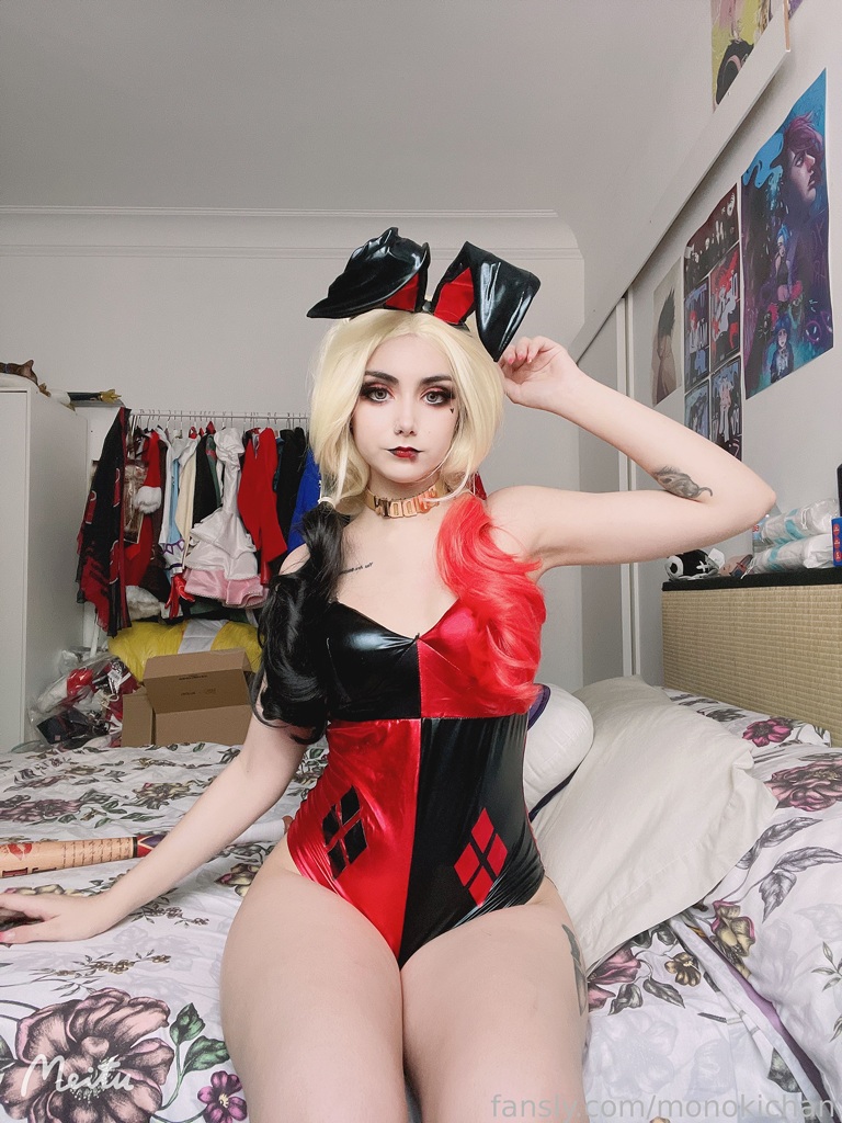 Monoki Chan – Harley Quinn Bunny Suit