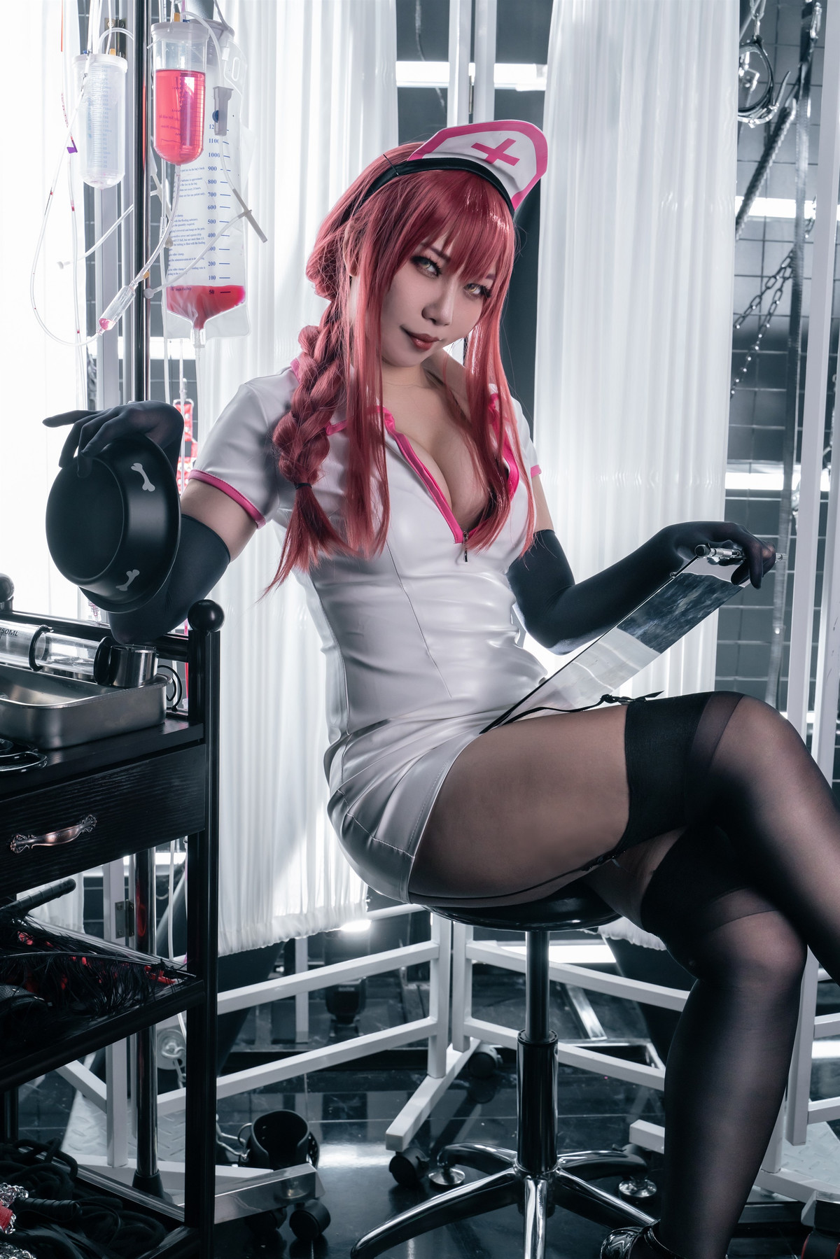 Cosplay 小琪Aki Dark Nurse [25P]