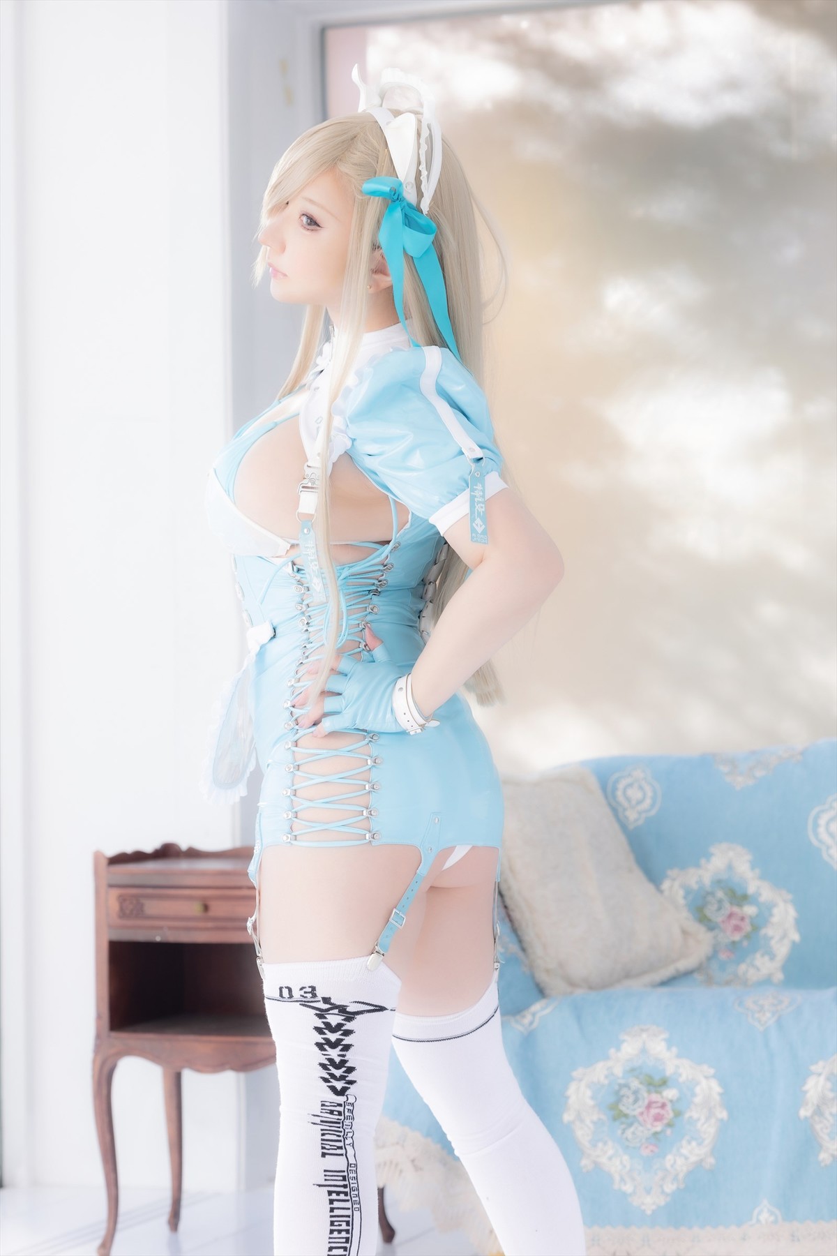 Cosplay SAKUサク Cyber Maid Asuna Set.01 [40P]