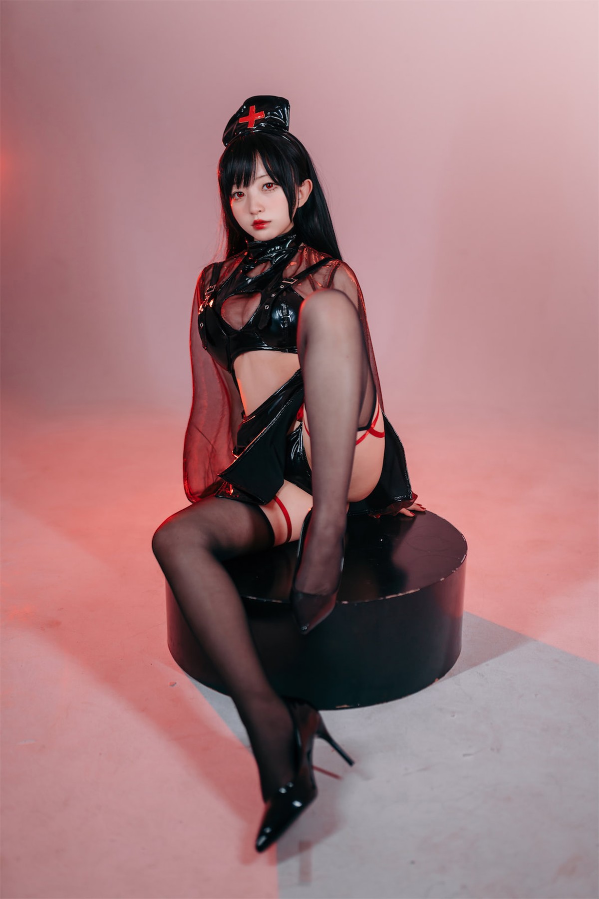 Cosplay 花铃 猩红护士 Set.01 [38P]