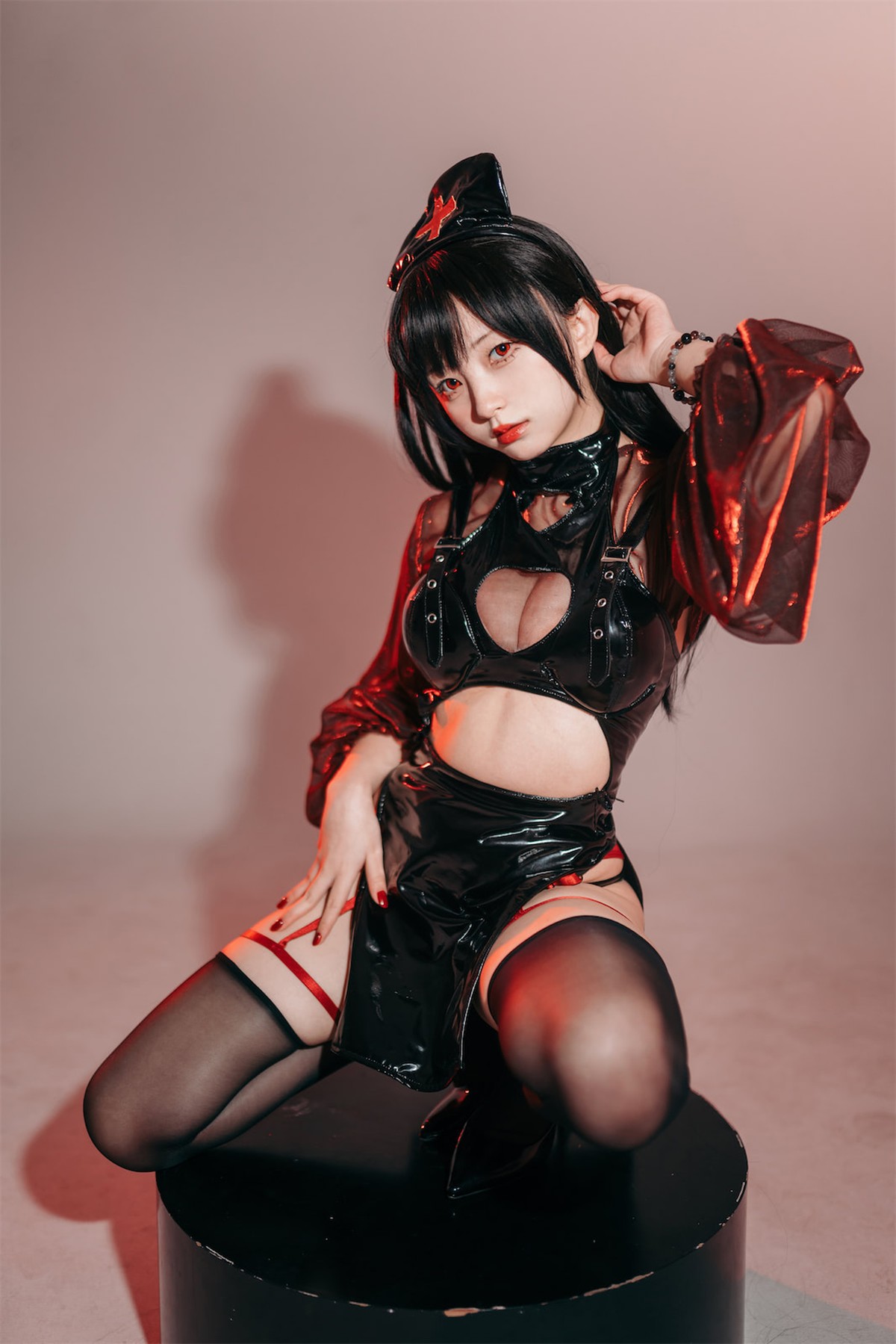 Cosplay 花铃 猩红护士 Set.01 [38P]