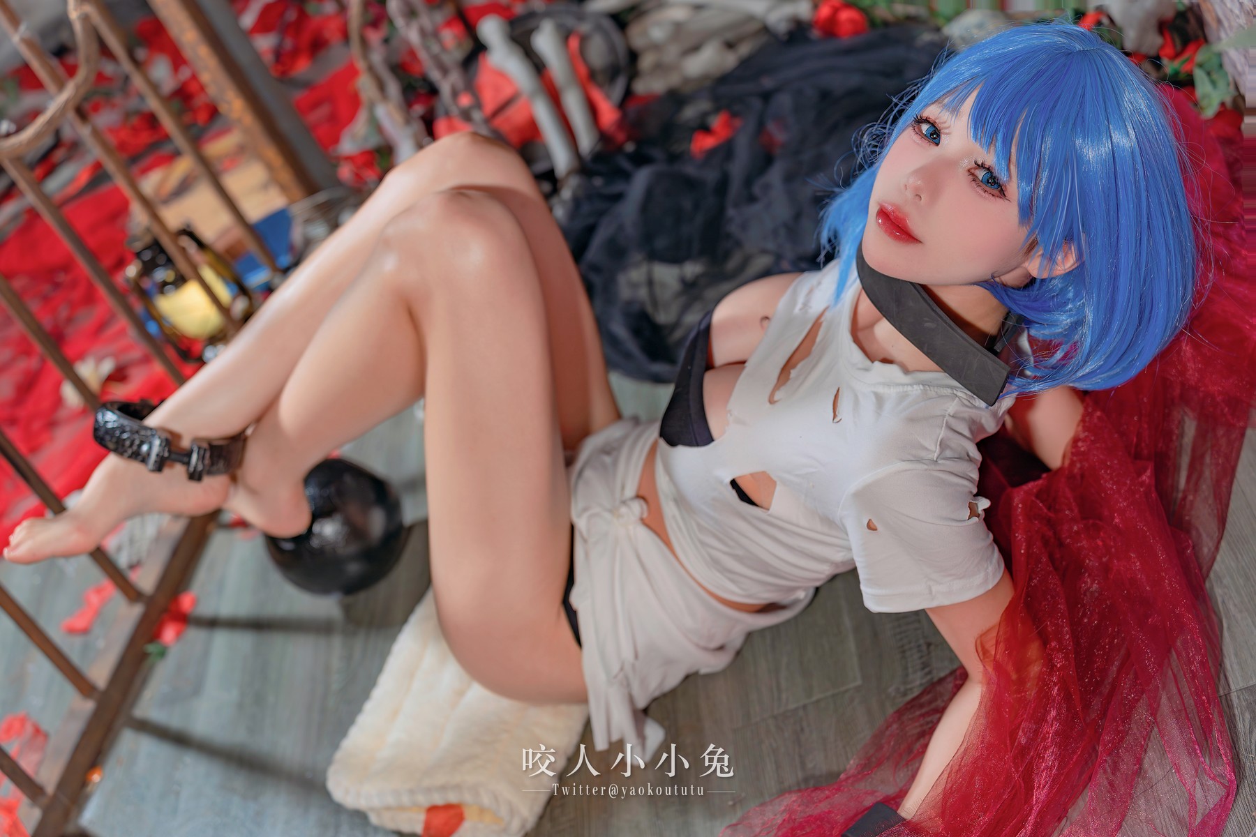 Cosplay 黏黏团子兔 恰巴耶夫的救赎 Set.02 [40P]