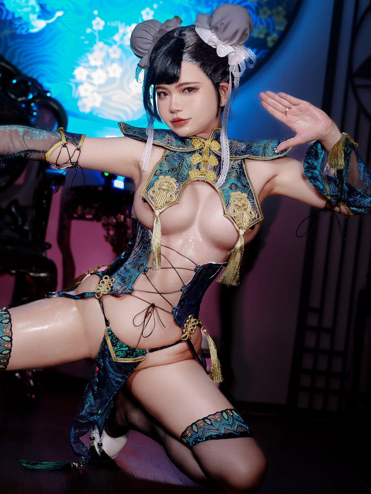 Cosplay ZinieQ Chunli Street Fighter [40P]