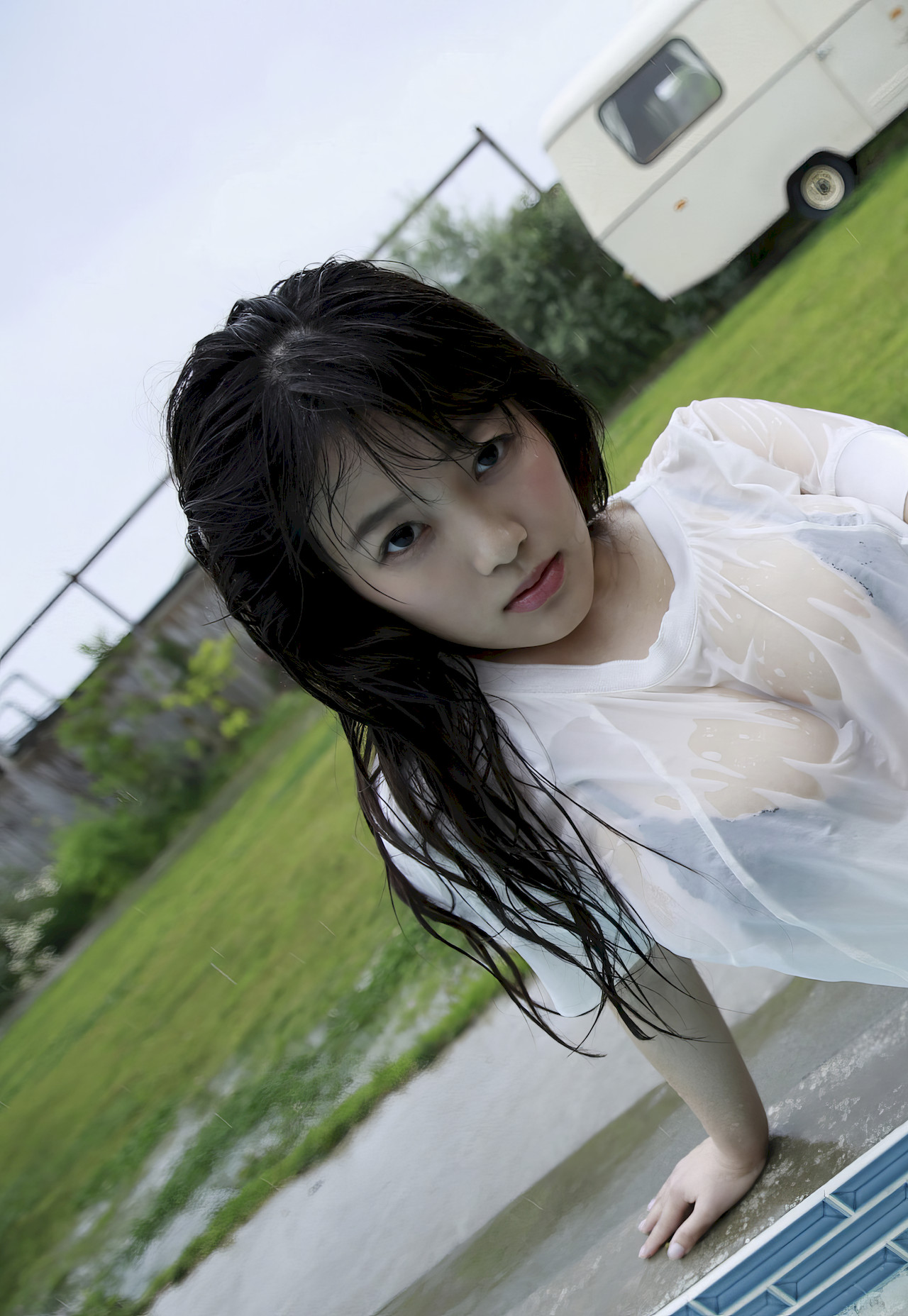 Jun Amaki 天木じゅん, FRIDAYデジタル写真集 [びしょびしょ爆乳天使] Set.01 [32P]