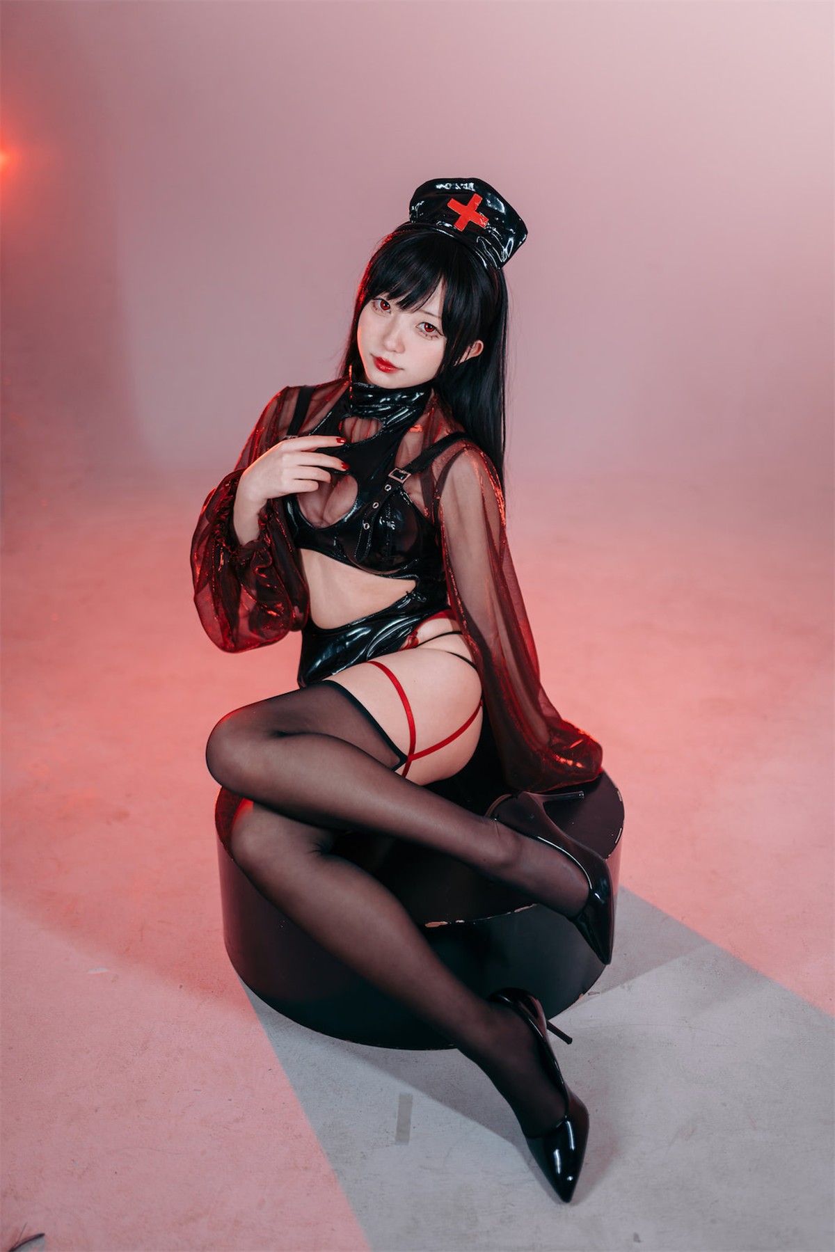 Cosplay 花铃 猩红护士 Set.01 [38P]