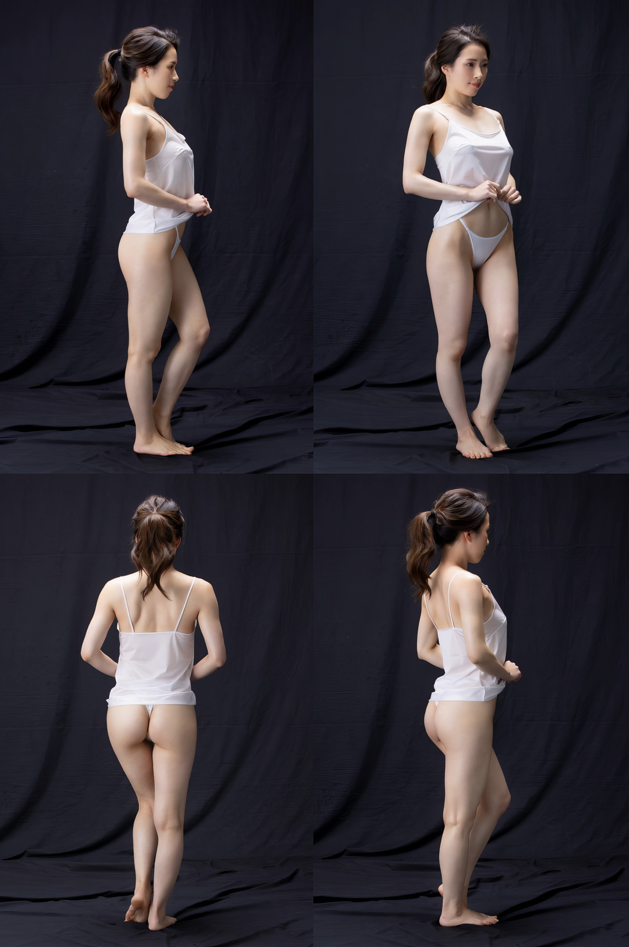 Waka Ninomiya 二宮和香, ヌードポーズ写真集 絶対的透け透けテカテカポーズブック Set.01 [34P]