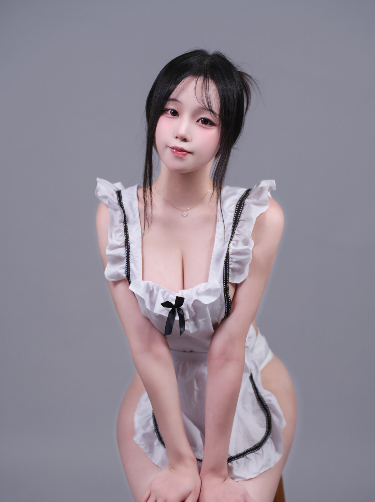 WooU 우유, [Glamarchive] Vol.14 MAID UNIFORM [39P]