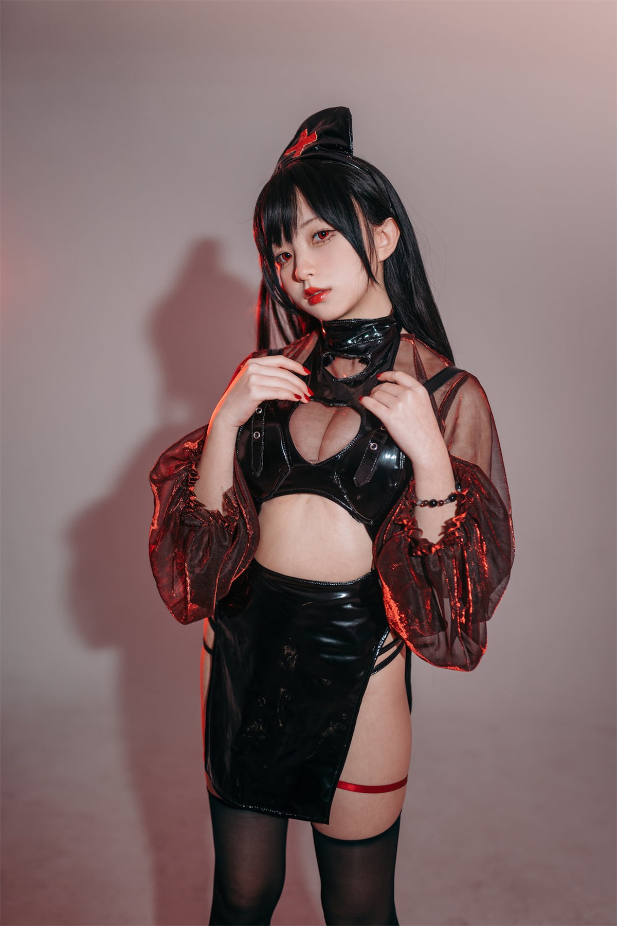 Cosplay 花铃 猩红护士 Set.02 [39P]