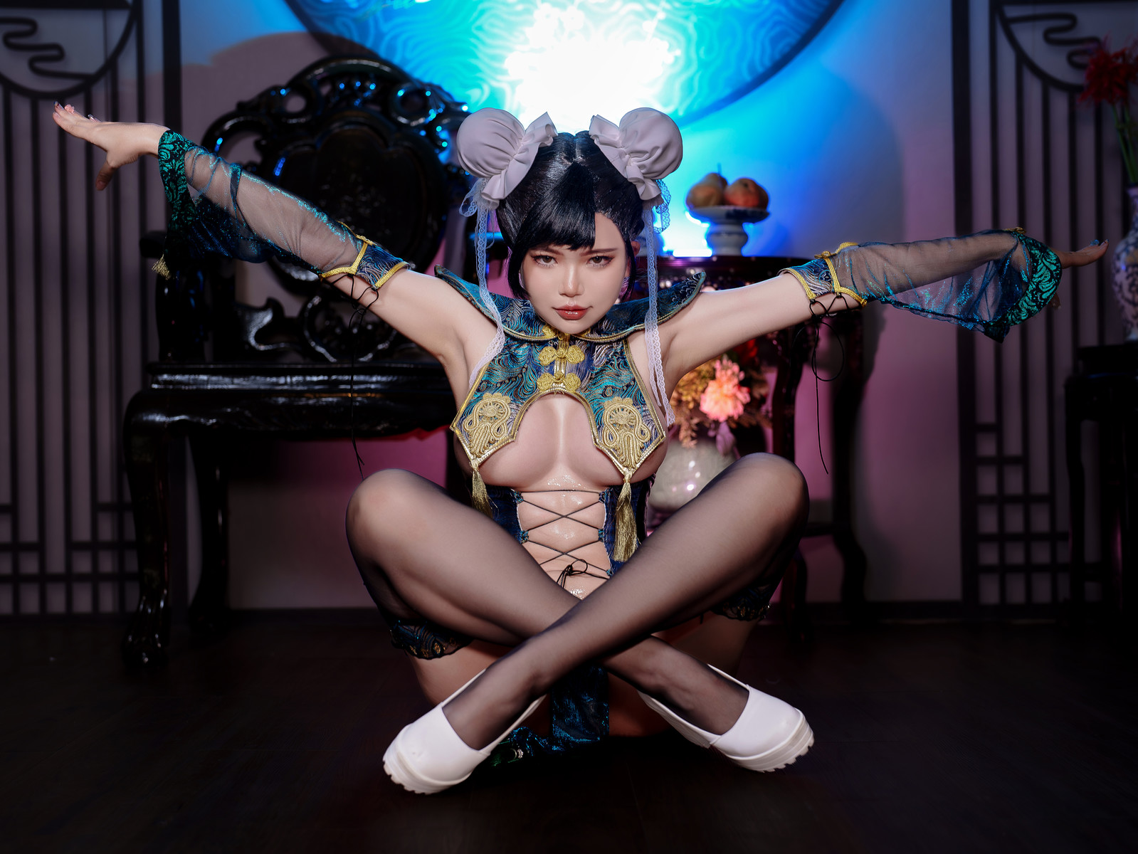 Cosplay ZinieQ Chunli Street Fighter [40P]