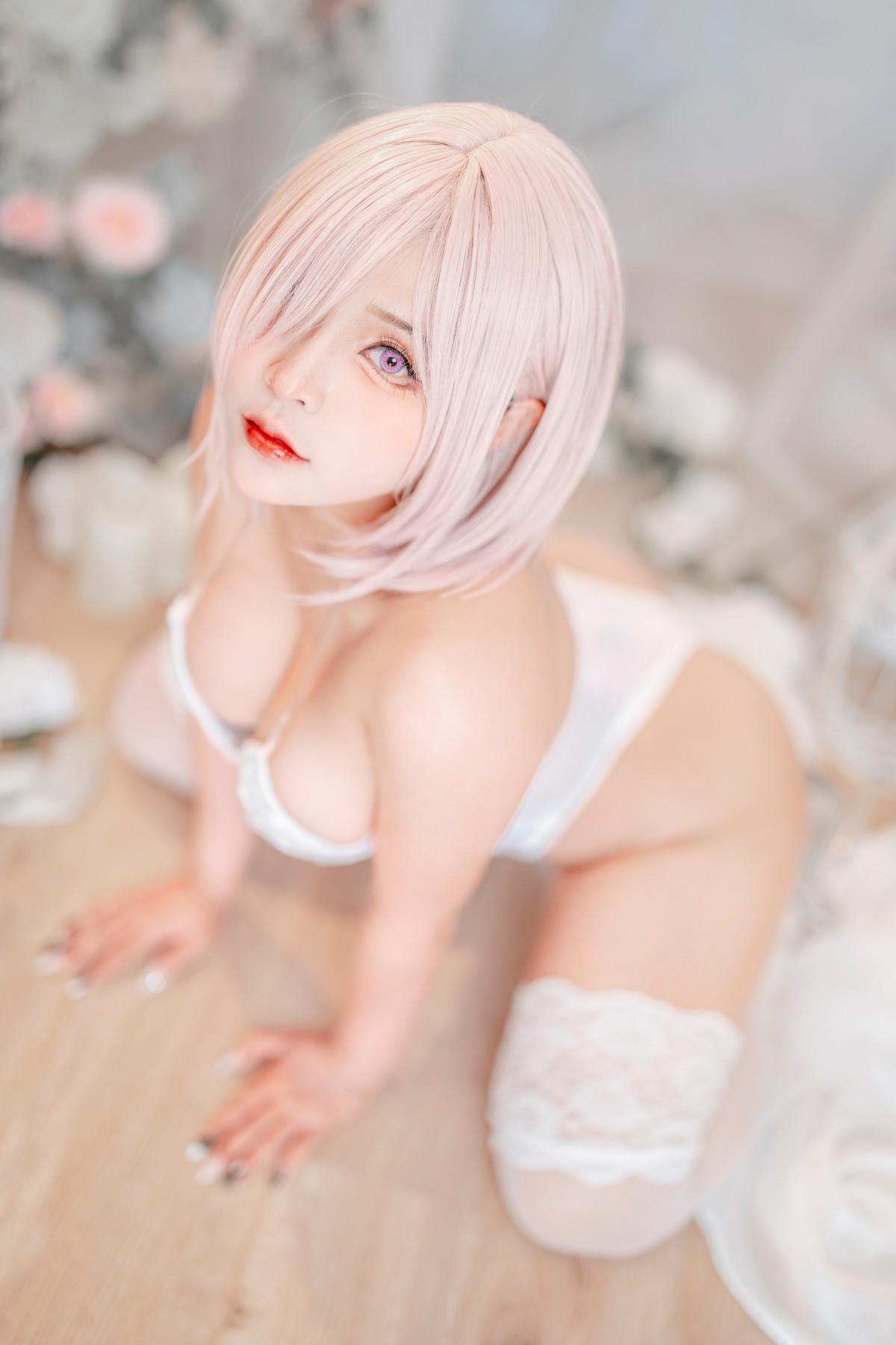 Cosplay SayoMomo小桃 Mashu Kyrielight [47P]