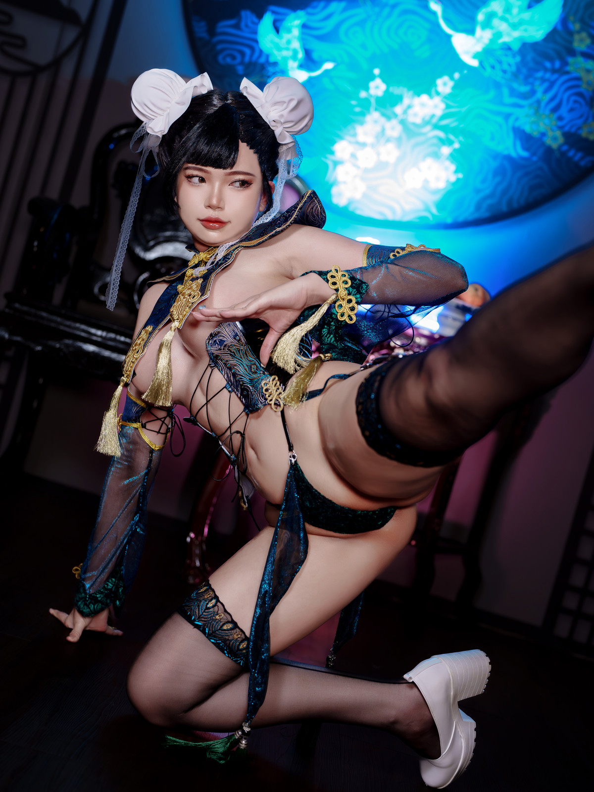 Cosplay ZinieQ Chunli Street Fighter [40P]