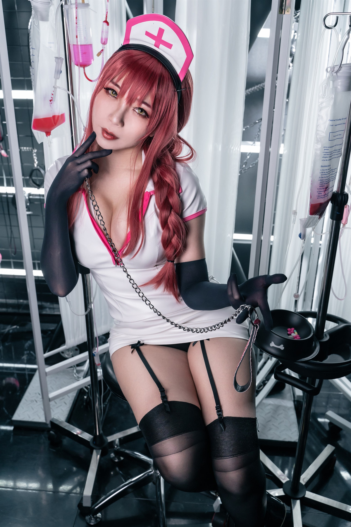 Cosplay 小琪Aki Dark Nurse [25P]