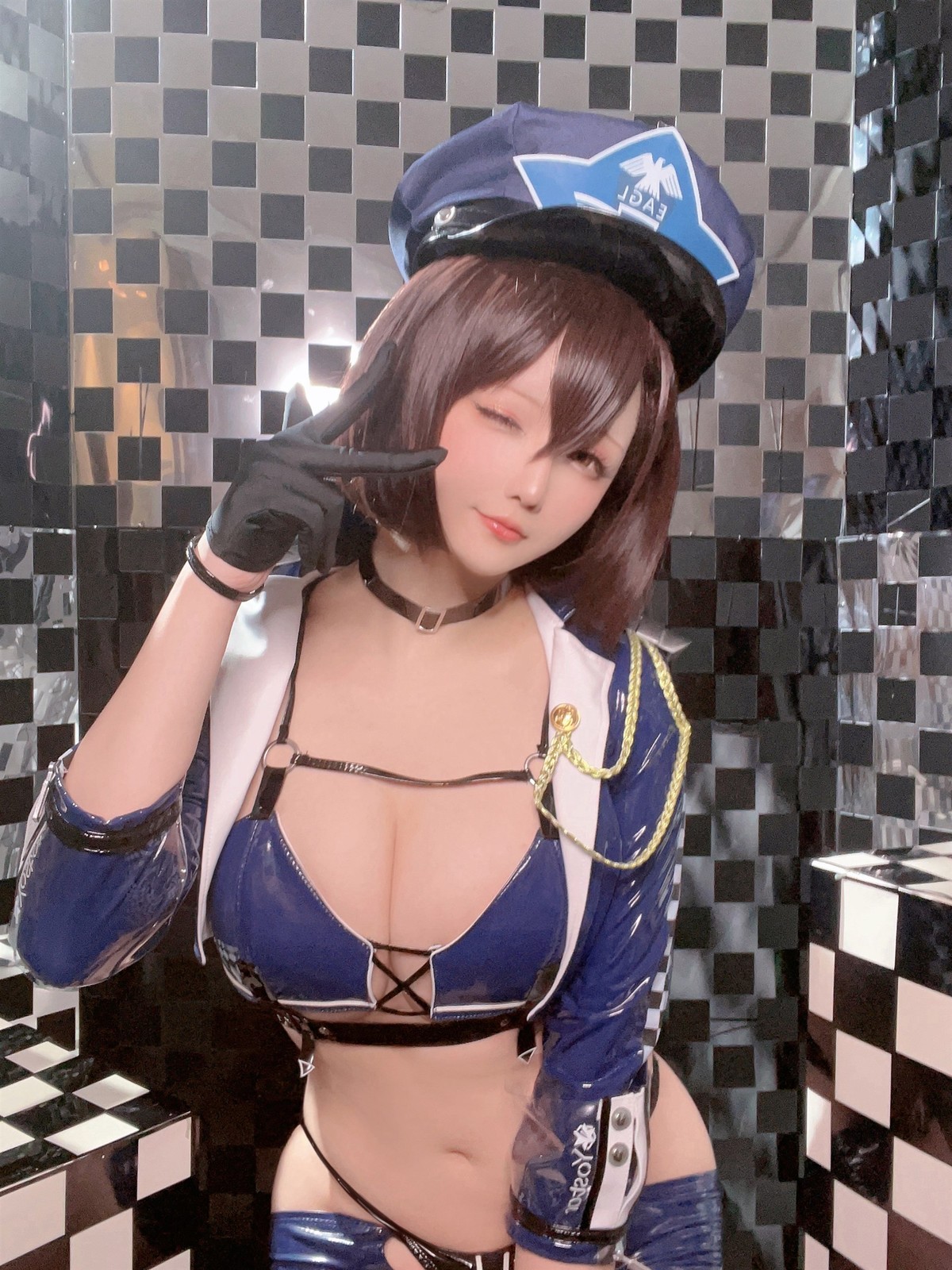 Cosplay 星之迟迟Hoshilily 巴尔的摩 碧蓝航线 [51P]