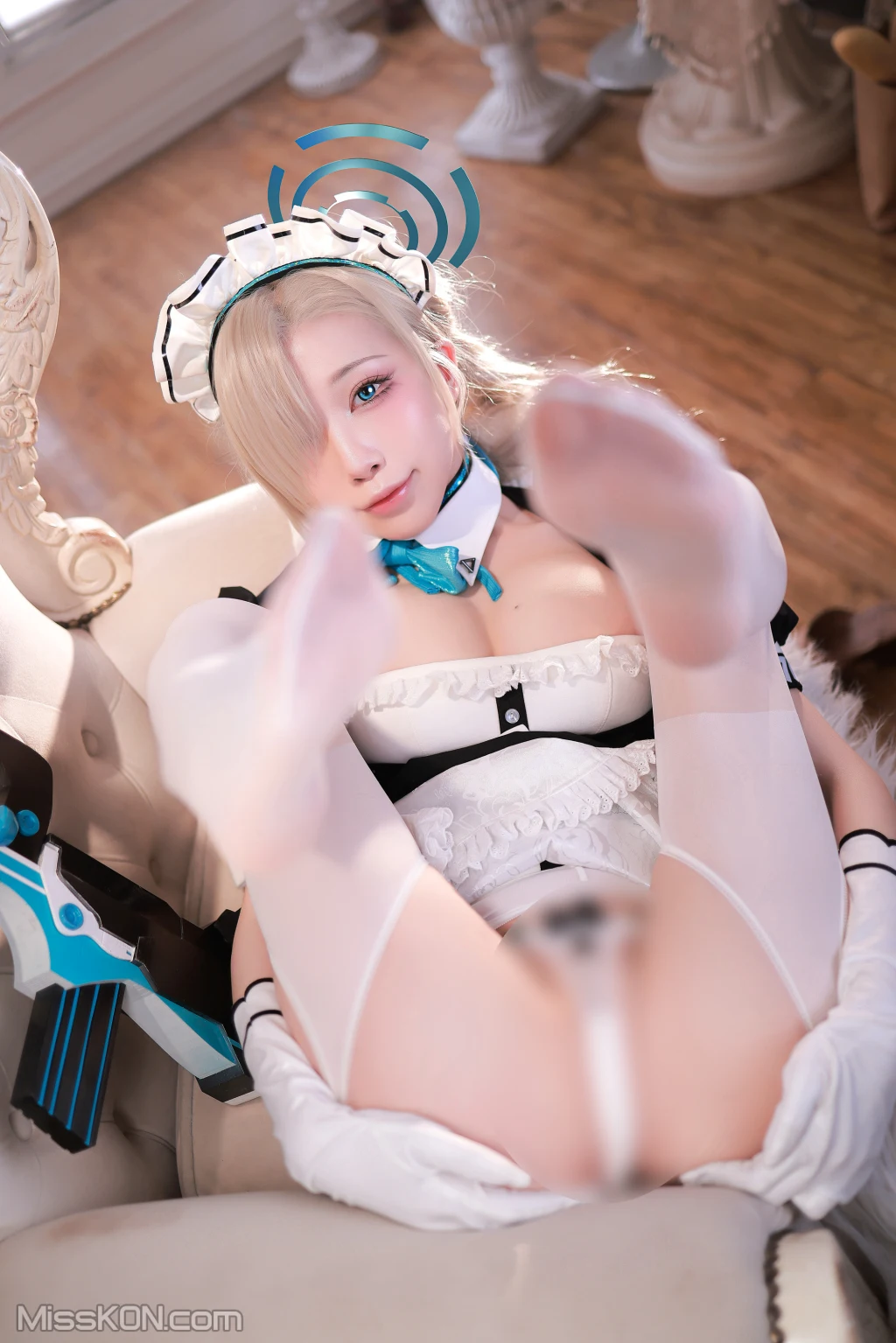 Coser@水淼Aqua_ 碧蓝档案 – 一之濑明日奈女仆B [155P]