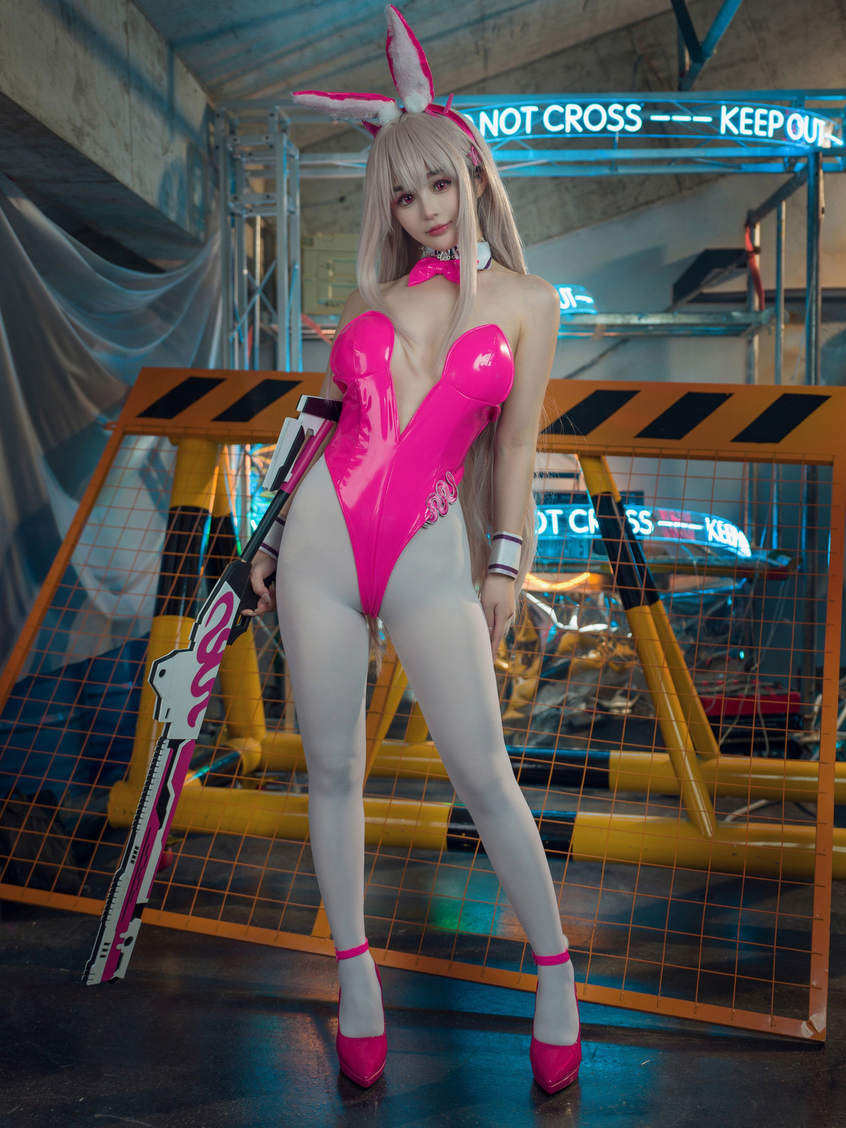 Cosplay 桜井宁宁 Viper Bunny 毒蛇兔女郎 [56P]