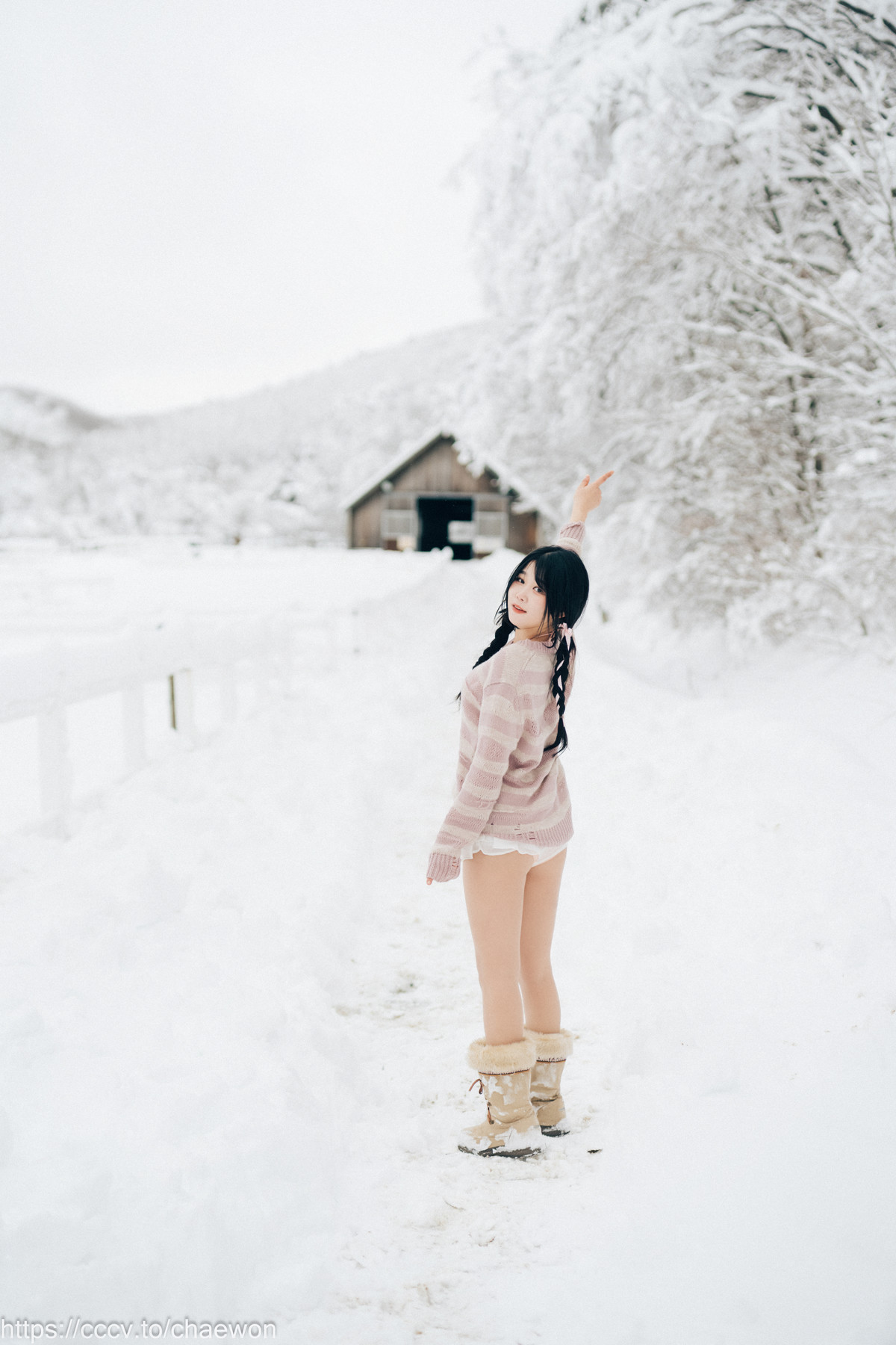 ZIA.Kwon 권지아, [Loozy] Snow Girl Set.01 [56P]